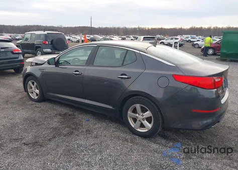 2015 Kia Optima Lx из США, поврежденный, VIN 5XXGM4A70FG447120